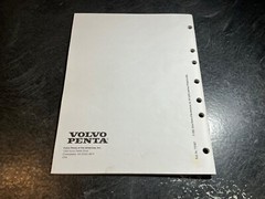 1998-1999 Volvo Penta Model WT 5.0L GM 305 & 5.7L GM 350 V8 Engine Parts Catalog