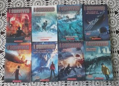 I Survived 8 Book Lot Lauren Tarshis Scholastic Illustrated Paperback Series