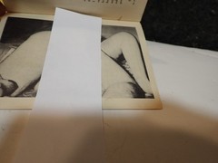 2 Vintage 1930-40’s Erotic Booklet Book Vtg Stapled UNDATED GREEK & EYES ILLUS