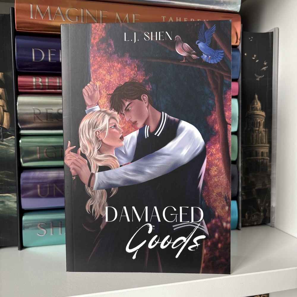 Damaged Goods by L.J. Shen Probably Smut Book Box Special Edition Paperback