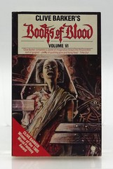 Clive Barker’s Books of Blood 3-Volume Set 4-6 IV V VI PB 1st Print Sphere 1985