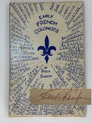 Signed Early French Colonists: English Translation of Les Trois-Pistoles 📖✍️