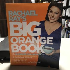 ***Signed*** Rachael Ray’s Big Orange Book Cookbook Signed (3lb) First Edition