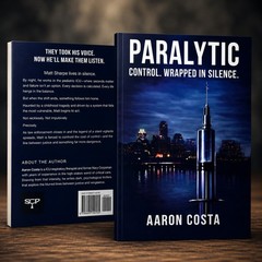 PARALYTIC Aaron Costa Psychological Thriller Paperback FREE SHIPPING