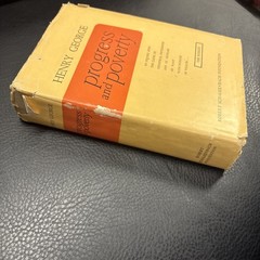 Progress and Poverty by Henry George 1960 Robert Schalkenbach Foundation HC DJ