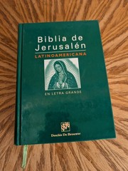 Biblia de Jerusalen Latinoamericana Letra Grande HC