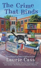 The Crime That Binds (A Bookmobile Cat Mystery) – Mass Market Paperback – GOOD