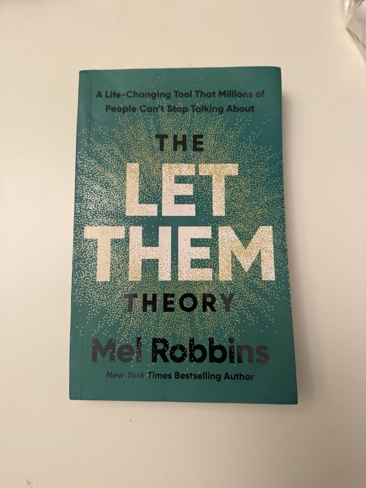 The Let Them Theory Mel Robbins 2024 Paperback Good New York Times Best Seller