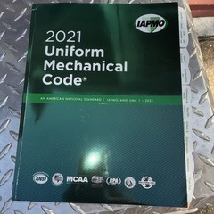 2021 Uniform Mechanical Code by International Association of Plumbing and…