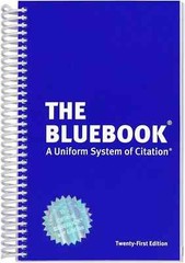 The Bluebook: A Uniform System of Citation (21st Edition) Spiral-bound USA stock
