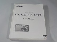 Genuine OEM Nikon S700 Instruction User’s Guide Manual Book – 135 pages