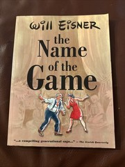 SIGNED Will Eisner The Name of the Game Paperback Book