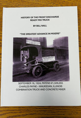 History of the Front Discharge Ready Mix Truck – “The Greatest Advance in Mixers