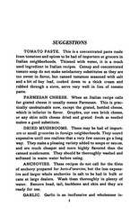 1918 Practical Italian Recipes For American Kitchens Cook Book 32 Pages