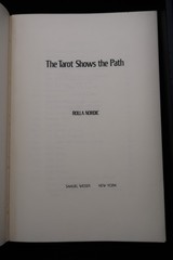 Vtg Rolla Nordic The Tarot Shows The Path Book 1st Print In USA 1979 Scarce HTF