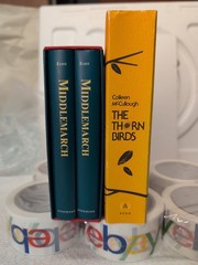 MIDDLEMARCH Collector’s Edition Slipcase + THE THORN BIRDS by Colleen McCullough