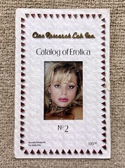CATALOG OF EROTICA #2, Gorgeous Models, Erotic Stories, (30 Pages), “RARE”
