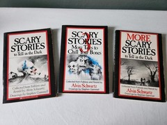 Scary Stories to Tell in the Dark Series by Alvin Schwartz (Paperback) Set Of 3