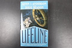 Lifeline Kevin J. Anderson Doug Beason 1990 First Edition Sci-Fi Techno-PB VG