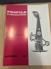 Profile Number 181: The De Havilland MH. 5 by J. M. Bruce (1967, Paperback)