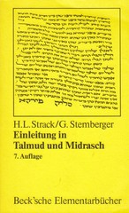 Buch: Einleitung in Talmud und Midrasch, Strack, Hermann L., 1982, C. H. Beck