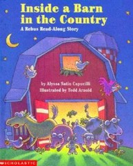 Inside a Barn in the Country: A Rebus Read-along Story – Library Binding – GOOD
