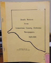 DEATH NOTICES FROM LIMESTONE COUNTY ALABAMA NEWSPAPERS 1828-1891 Eulalia Wellden