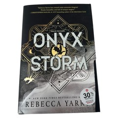ONYX STORM Deluxe Limited EDITION BOOK HARDCOVER TARGET EXCLUSIVE Jacket Damage