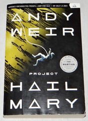 Andy Weir Project Hail Mary Advance Reader’s Copy Uncorrected Proof Good