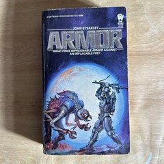 Armor John Steakley DAW Books No. 605 1st Printing Vintage Paperback Sci-Fi Book