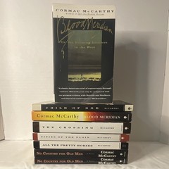 Cormac McCarthy 8 Book Lot Blood Meridian Child of God No Country Bundle