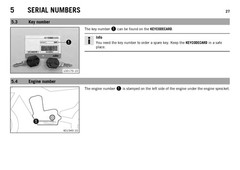 KTM 690 Enduro R USA Owners Manual 2014 – STEEL WIRE BOUND – PROTECTIVE COVERS