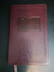 The MacArthur Daily Bible (Leather) – Nelson – John MacArthur 2003 NASB Version