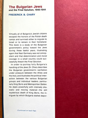 The Bulgarian Jews and the Final Solution by Chary (1972, HCDJ) Very Good