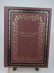 DAYS TO REMEMBER A Journal of Lifetime Events Brooke Fitzgerald 2005 Unmarked
