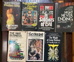 WW2 Collected Paperbacks, Madame Kitty, Night Never Ending, and more