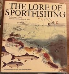 Vintage Book The Lore of Sportfishing by Tre Tryckare 1976 1st Edition RARE