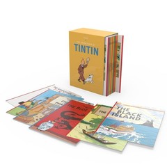 The Adventures of Tintin – 23-Book Complete Collection Box Set, Full Edition