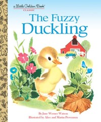 The Fuzzy Duckling (Little Golden Book) – Hardcover – GOOD