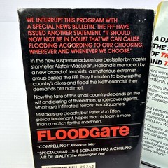 Alistair MacLean Seawitch & Floodgate Paperback Fawcett Crest 1985 & 1977