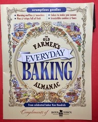 2021 OLD Farmer’s Almanac Best BAKING Recipes Boy’s Town 8.5X11 INCHES 28 PAGES