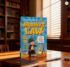 Murphy’s Law Learning Book for Kids 8-12 with 128 Pages Paperback Free Shipping
