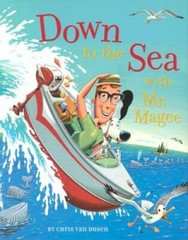 Down to the Sea with Mr. Magee – Hardcover By Van Dusen, Chris – GOOD