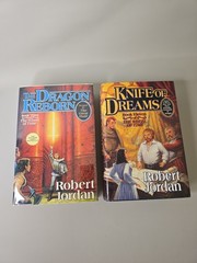 Robert Jordan The Dragon Reborn #3 The Wheel Of Time Hardcover & Knife Of Dreams