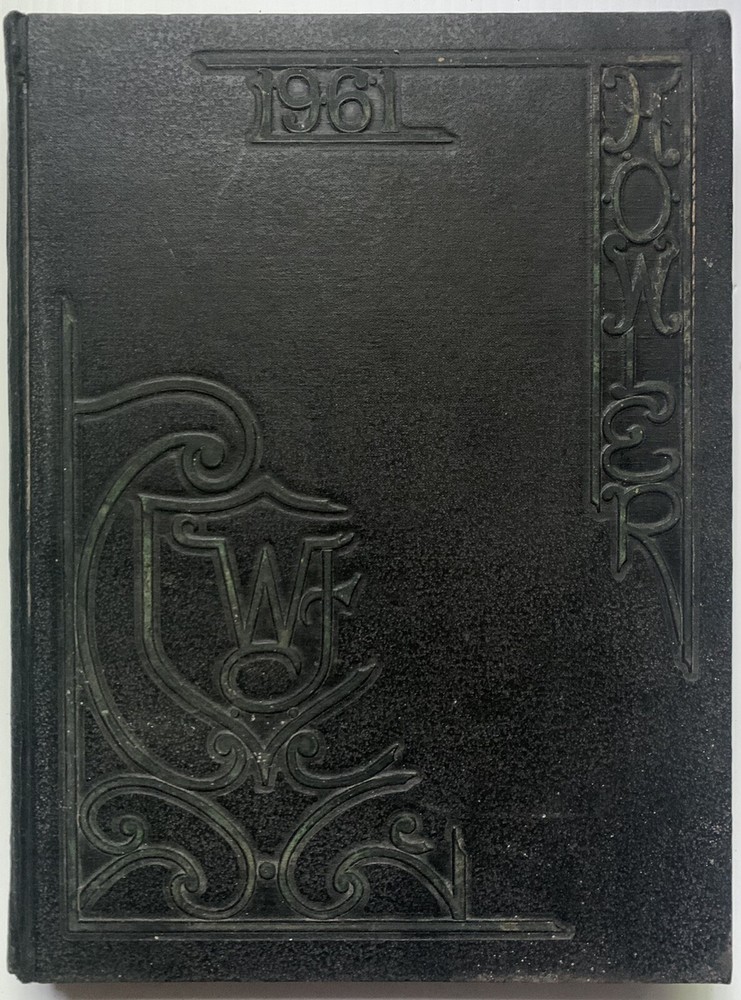 1961 WAKE FOREST UNIVERSITY YEARBOOK, THE HOWLER, WINSTON-SALEM, NC