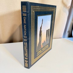 Easton Press One Nation America Remembers September 11 2001 Leather Life Book
