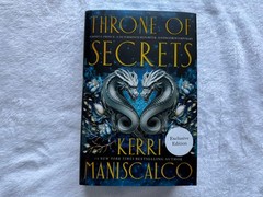 WATERSTONES Throne of Secrets by Kerri Maniscalco (Hardcover) Fairyloot