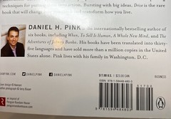 ‘Drive’ Book by Daniel H. Pink Gently Used PB 260 Pages Motivation