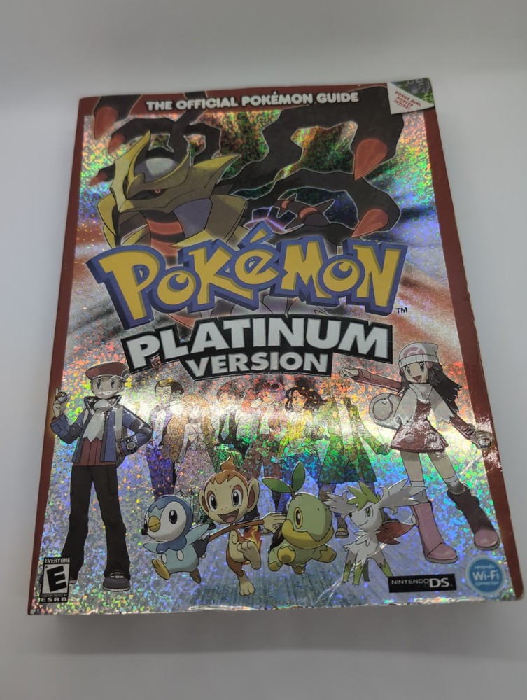 Pokémon Platinum Version The Official Pokemon Guide Book 2009 NO MAP NO STICKERS
