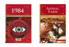 1984 & Animal Farm by George Orwell, (Set of 2 Books) Paperback – BRAND NEW
